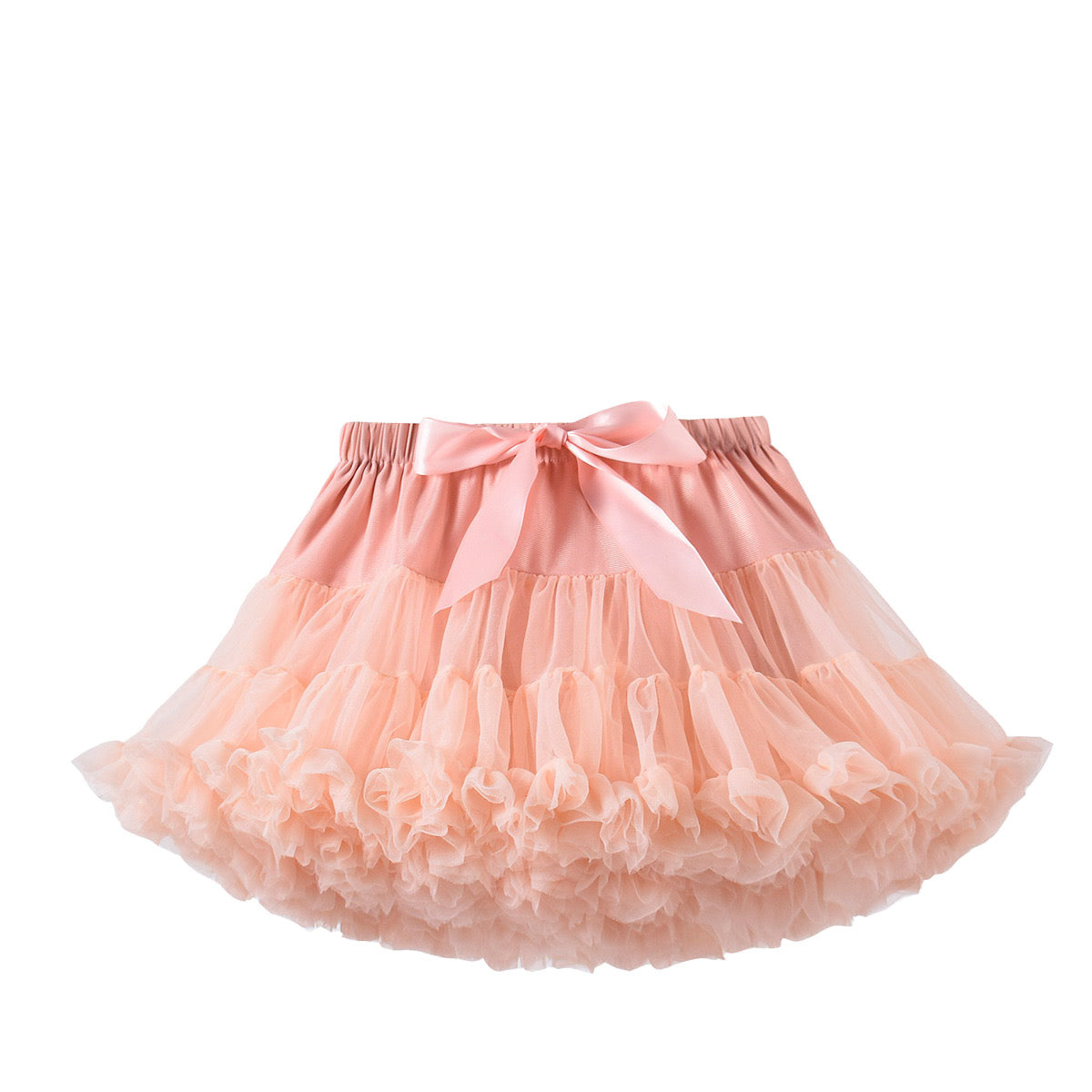 Girls Tutu Skirt Peach